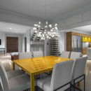 GobekUsa LED Branch Chandelier for Kitchen Dining Bedroom – Nordic Style Hanging Lamp