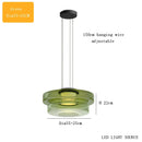 GobekUsa Glass Plate Ceiling Pendant Lights LED Fixture