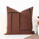 GobekUsa Avocado Green Jungle Plants Patchwork Luxury Lumbar Pillow Cover 30x50cm