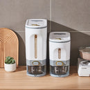 GobekUsa Large Capacity Rice Dispenser Kitchen Grain Container Moisture Proof Cereal Storage Box