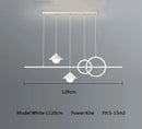 GobekUsa LED Pendant Light: Modern Minimalist Chandelier for Dining Room, Living Room, Kitchen, Bedroom