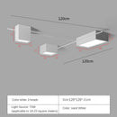 GobekUsa Black Nordic LED Ceiling Lights Chandeliers for Modern Living Room Decoration
