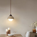 GobekUsa Cave Stone Pendant Light Ceiling Hanging Lamp for Bedroom and Dining Room