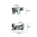 GobekUsa Cat Succulent Plant Pot - Cute Cartoon Animal Design for Home Decor