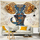 GobekUsa Elephant Mandala Tapestry Tree of Life Wall Hanging Psychedelic Witchcraft Home Decor