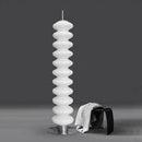 GobekUsa Gourd Glass Floor Lamp: Nordic Design LED Night Light for Bedroom and Living Room
