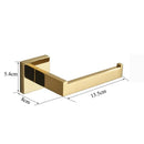 GobekUsa Gold Square Paper Holder Bathroom Accessory