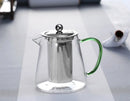 GobekUsa Glass Teapot 550ml Infuser Strainer Puer Tea Pot Gaiwan Kettle Pu Erh Set