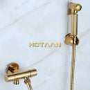 GobekUsa Copper Bidet Sprayer Set for Bathroom Hygiene