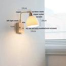 GobekUsa Ceramic LED Wall Sconce Rotatable Modern Vanity Light