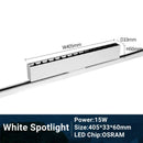 GobekUsa LED Track Light 10/20W COB Adjustable Grille Spot Lamp Linear Fill Rail Lighting