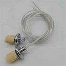 GobekUsa G9 Ceramic Lamp Thread Holder with Cable Lead - 2PCS