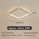 GobekUsa LED Ceiling Lamp Iron Dimmable Modern Living Room Light Fixture