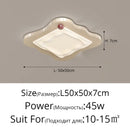 GobekUsa Cream Style LED Ceiling Light for Bedroom and Living Room Decor