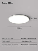 GobekUsa LED Ceiling Lamp: Modern Minimalist Rectangular Design for Living room, Bedroom, Indoor Lighting