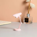 GobekUsa LED Mini Desk Lamp with Clip, Foldable Design, Magnetic Base, Eye Protection, for Bedroom & Study
