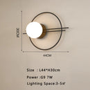 GobekUsa LED Wall Lamp 7w for Living Room Bedroom Dining Room