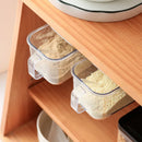 GobekUsa Kitchen Spice Rack Organizer Set with Seasoning Containers and Spoons