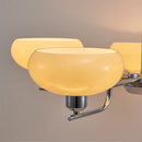 GobekUsa Bauhaus Medieval Chandelier for Living Room, LED Hanging Lamp