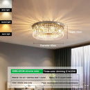 GobekUsa Crystal Glass Round LED Ceiling Light - Luxury Indoor Lighting Solution