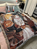 GobekUsa Cat Oil Painting Blanket - Cozy Home Decor Throw & Bed Cover