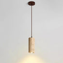 Yellow Travertine Retro Marble Pendant Light