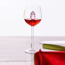 GobekUsa 3D Rose Stemware Wine Glass, Champagne Flute - Lovely Gift Home Decor
