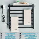 GobekUsa Electric Towel Warmer Rack Digital Display Temperature Time Control Towel Rail