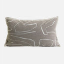 GobekUsa Light Grey Coffee Texture Pillow Covers - Modern Simplicity Cushion Cover for Home