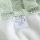 GobekUsa Geometric Jacquard Flannel Sofa Cover - All Seasons Bed Sheets