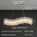 GobekUsa Crystal Chandelier Ceiling Light for Living Room Bedroom Restaurant Hotel and Villa