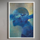 GobekUsa Beksinski Prints: Surreal Gothic Art Poster, Psychedelic Characters, Polish Surrealism