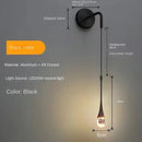 GobekUsa Bubble Crystal Chandelier Hanging Lamp: Modern LED Pendant Lights for Home Decor