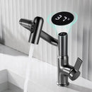 GobekUsa LED Basin Faucet 360 Rotation Multi-function Mixer Tap for Bathroom