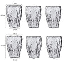 GobekUsa Heat-Resistant Glass Drinkware Set for Home Bar: Coffee, Wine, Whiskey, Tea, Juice.