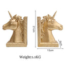 Abstract Gold Resin Statue Handicraft for Living Room, Office Desk Decor - GobekUsa