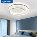 GobekUsa Gold Gray LED Chandelier: Creativity Combo Round Star Lamps