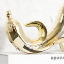 GobekUsa Golden Banana Figurine Resin Decorative Statue Home Décor Figurine