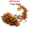 GobekUsa Gold Hybrid Flower Cherry Stamen Berries Bundle for DIY Decor