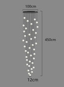 GobekUsa LED Ceiling Lamp Chandelier: Modern Decorative Lighting for Bedroom and Dining Room