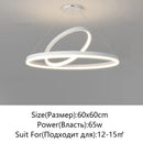 GobekUsa Irregular Ceiling Chandelier for Living Room Bedroom Study Room