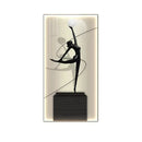 Abstract Figure Luminous Canvas Painting Wall Lamps by GobekUsa