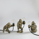 GobekUsa King Kong Resin Night Light: Customizable LED Table Lamp for Modern Living Spaces
