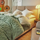 GobekUsa Cozy Cashmere Blanket Duvet Cover - Soft Warm Fleece Quilt Cover for Beds