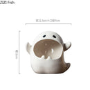 GobekUsa Ghost Genie Halloween Dolls Porcelain Ashtray Cigar Ceramic Desk Decorations