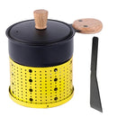 GobekUsa 3-in-1 Raclette Fondue Set with DIY Pot and Table Grill