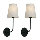 GobekUsa Industrial Wall Lamp Set of 2 for Classic Country Style Bedrooms