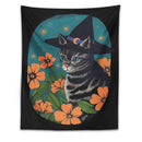 GobekUsa Cat Tapestry Wall Hanging: Cute Witchcraft Decor for Home, Bedroom, Dorm