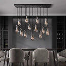GobekUsa LED Pendant Light Chandeliers for Living Room Staircase Indoor Lighting