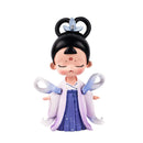 GobekUsa Chinese Hanfu Court Princess Resin Statue Ornament for Bookshelf Decor
